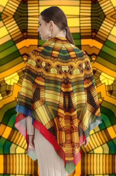 PAMUK&İPEK  KARE ŞAL