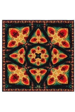 Doğanın Formülleriyle Tasarlanmış Şık Lüks İpek Cep Mendili