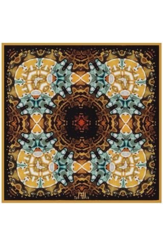 Doğanın Formülleriyle Tasarlanmış Şık Lüks İpek Cep Mendili