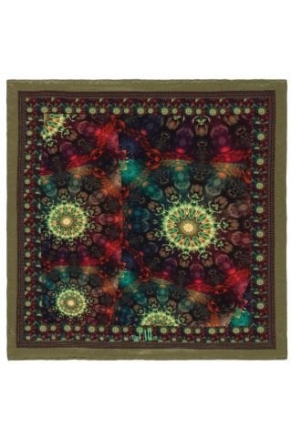 Doğanın Formülleriyle Tasarlanmış Şık Lüks İpek Cep Mendili