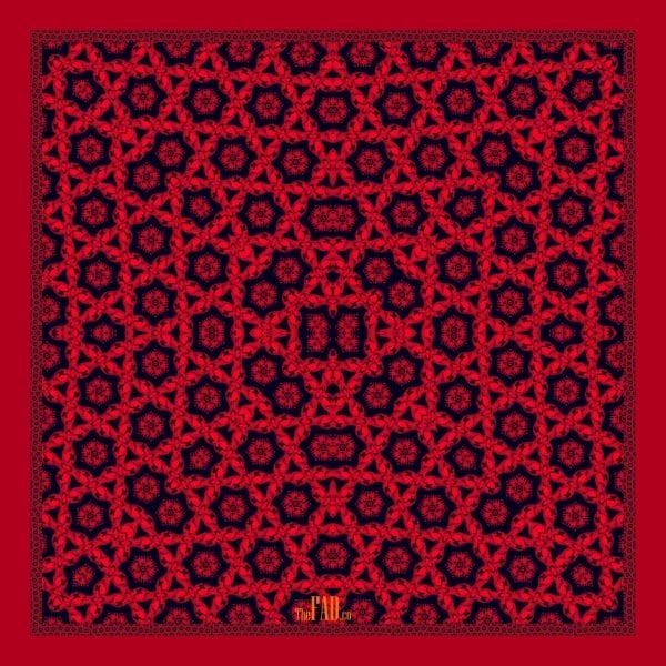 Doğanın Formülleriyle Tasarlanmış Şık Lüks İpek Cep Mendili