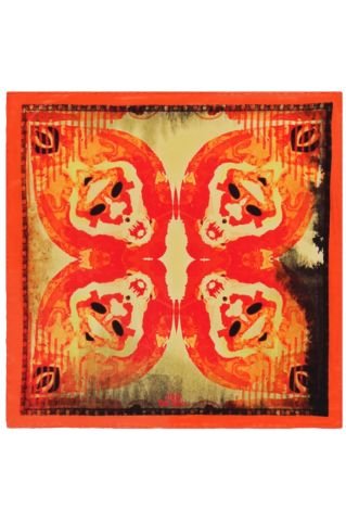 Doğanın Formülleriyle Tasarlanmış Şık Lüks İpek Cep Mendili