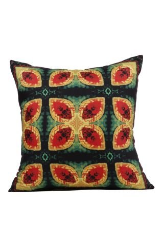 Zamansız Lüks ve Estetikle tasarlanmış İki Yüzü Baskılı Gizli Fermuarlı Saf İpek Yastık