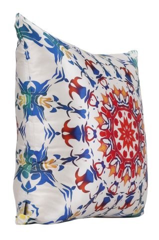 Zamansız Lüks ve Estetikle tasarlanmış İki Yüzü Baskılı Gizli Fermuarlı Saf İpek Yastık