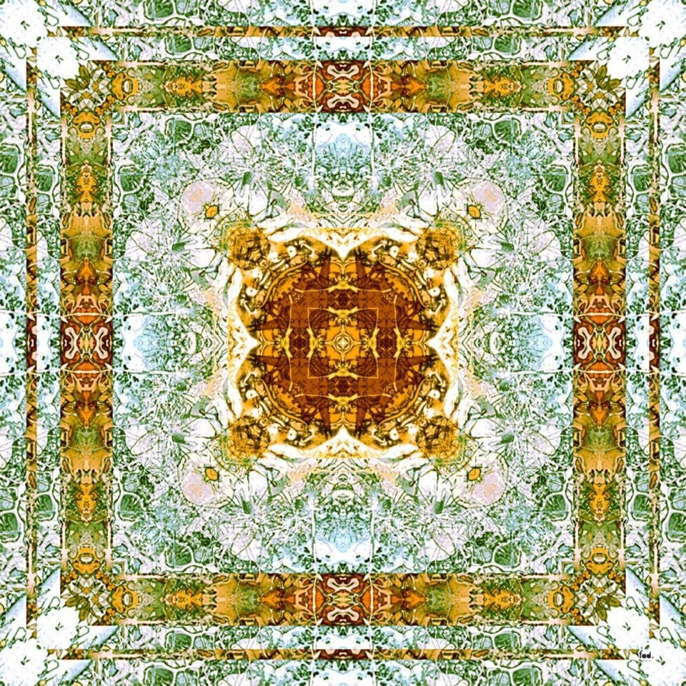 Pamuk İpek Antik Desenli Pastel renkli Pareo Şal